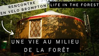 14 - UNE VIE AU MILIEU DE LA FORÊT EN YOURTE ET MAISON EN BOIS ROND |  La P'tite Réinventerie 🌲🛖