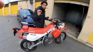 HONDA XR650L DESPUES DE BAJAS TEMPERATURAS!!!