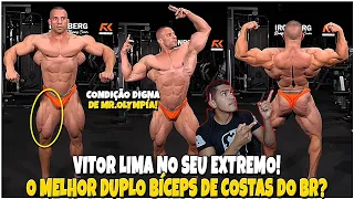 REAGINDO AO SHAPE ABSURDO DO VITOR LIMA RUMO RUMO A 212 PRO DO MUSCLECONTEST SÃO PAULO | AO EXTREMO!