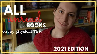 All Unread Books On My Shelves || 2021 Edition