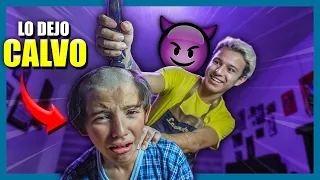 ¡¡24 HORAS DE BROMAS PESADAS A MI HERMANITO!!  * Nunca pensé que reaccionaría así