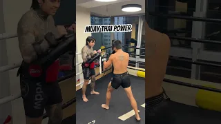 Muay Thai power 🔥🔥🔥