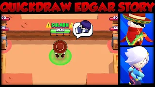 The Love Story of Quickdraw Edgar & Colette | Brawl Stars Story Time | Cosmic Shock