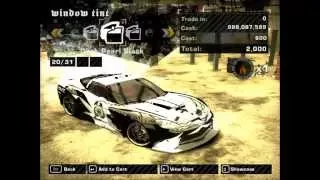 NFS Most Wanted - Tuning Police Chevrolet Corvette
