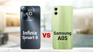 Infinix Smart 8 vs Samsung A05