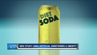 New study suggests artificial sweeteners may cause weight gain