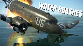 Satisfying Airplane Crashes, Water Crashes & More! V271 | IL-2 Sturmovik Flight Simulator Crashes