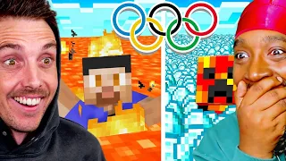 The PACK MINECRAFT MEME OLYMPICS! (REACTION)