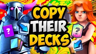 COPYING MY OPPONENT'S DECK After Every Match in Clash Royale