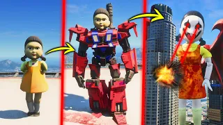 ATUALIZEI a BONECA do MAL no GTA 5 ! ( BATATINHA FRITA 123 )