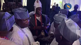 OBA ENGR MONSURU ABIMBOLA ADEKANBI OLADEGA AKINMASA BIRTHDAY PARTY#viralvideo