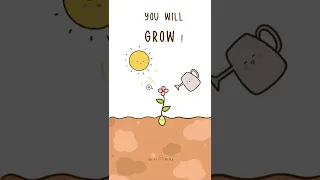 Motivation animation | Dedication Hard work Consistency, you will grow #shorts #animation