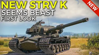 New Heavy STRV K Seems Pretty Good | World of Tanks STRV K Supertest Preview