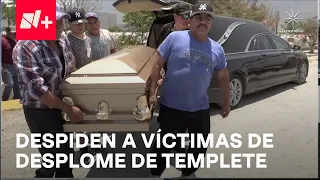 Dan el último adiós a las 9 víctimas del desplome de templete en Nuevo León - En Punto