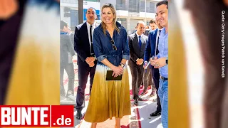 Königin Máxima, Letizia von Spanien & Co.– Denim-Look feiert sein Comeback