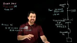 Transformer Overcurrent Sizing, Over 750V, Primary and Secondary