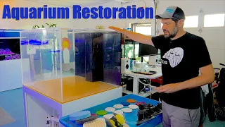 Aquarium Restoration: Removing Scratches in Old Tanks