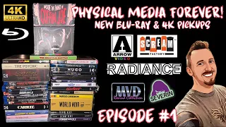Physical Media Forever! | Episode #1 | New Bluray/4k Pickups