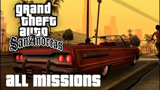 GTA SAN ANDREAS (PS4) - Full Game Walkthrough (1080p) No Commentary