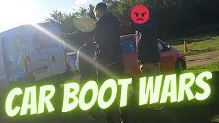 Big ARGUMENT at the Car Boot 😠 😡 🚗