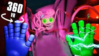 360° Poppy Playtime: Chapter 2 - Mommy Long Legs GRABS YOU!