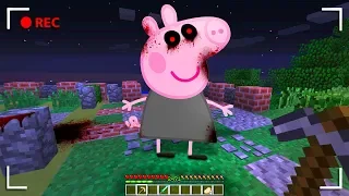 ¡NUNCA INVOQUES A PEPPA PIG .EXE A LAS 3 DE LA MAÑANA EN MINECRAFT!