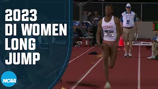 Women's long jump final - 2023 NCAA outdoor track and field championships