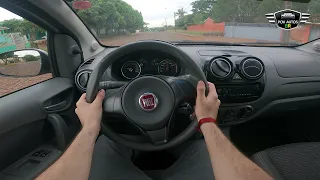 FIAT PALIO ATTRACTIVE 2014 / 1.0(l) 75(hp) / POV TEST DRIVE 4K