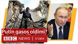 Украина: Путин қасос олишни бошладими? Putin Rossiya Ukraina BBC News O'zbek