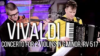 Vivaldi: Concerto for 2 Violins in G minor, RV 517 – Martynas Levickis & Mikroorkéstra