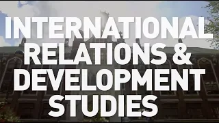 UWindsor - International Relations & Development Studies