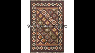 Exclusive Indian handmade Jute Flat Weave Rugs from Manufacture and Exporter - Agra - India