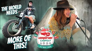 'ANGELS' Bring Life Changing Spirit to FESTIVAL! (Campervan Campout 2024)