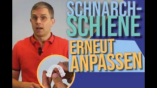 Schnarchschiene erneut anpassen - mach’ nicht diesen Fehler!