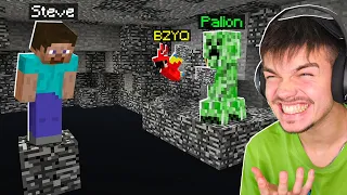 OSZUKUJĘ STEVE JAKO MOBY w Minecraft! (najśmieszniejsze)