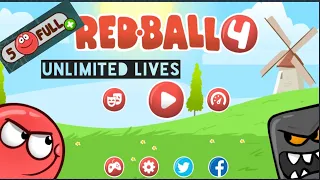 How to get unlimited lives in red ball 4 Easiest method