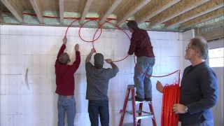 Installing Radiant Heat Between Joists. Retrofit radiant heat into your home or for new construction