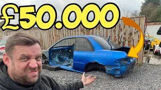 Is this Worth £50,000? Can it be saved? Extremely Rare SUBARU IMPREZA STI VERSION V LIMITED - EPS 5