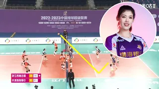 หลี่ อิ๋งอิ๋ง ลีกจีนล่าสุด 2022-23 Li Yingying (李盈莹) Chinese Volleyball Super League