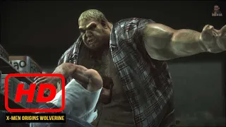 X-MEN ORIGINS: WOLVERINE  - "Logan vs. Blob" Gameplay