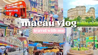 Macau Vlog ✨ Places To Visit📍, Things To Eat 😋, Street Food, Cafes🧋, Casino Hotels 🛫 a travel vlog!