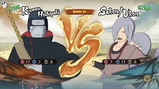 Naruto Shippuden: Ultimate Ninja Storm 4, Kisame Hoshigaki VS Sakon/Ukon!