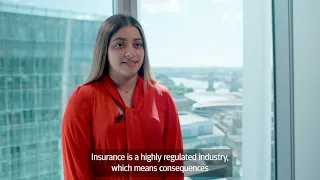 Computing graduate Roha is working as a security engineer at a global insurance company