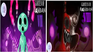 Trailer Comparisons: Garten Of Banban Chapter 7 Vs Chapter 8