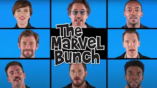 Avengers version of "The Brady Bunch" theme song, "The Marvel Bunch"