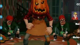 Secret neighbor game play pumpkin Mr otto NEW SKIN