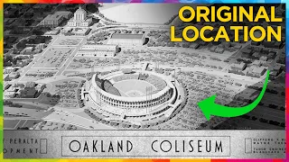 Oakland Coliseum was designed for a DIFFERENT location