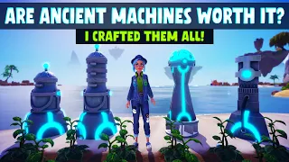 DISNEY Dreamlight Valley. I Crafted All Advanced Ancient Machines. Are They Actually Useful?
