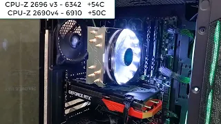 Xeon 2696v3 vs Xeon 2690v4 тест процессоров и зоны VRM