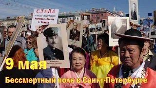 Бессмертный полк в Санкт Петербурге 9 мая 2016 года. Как это было!